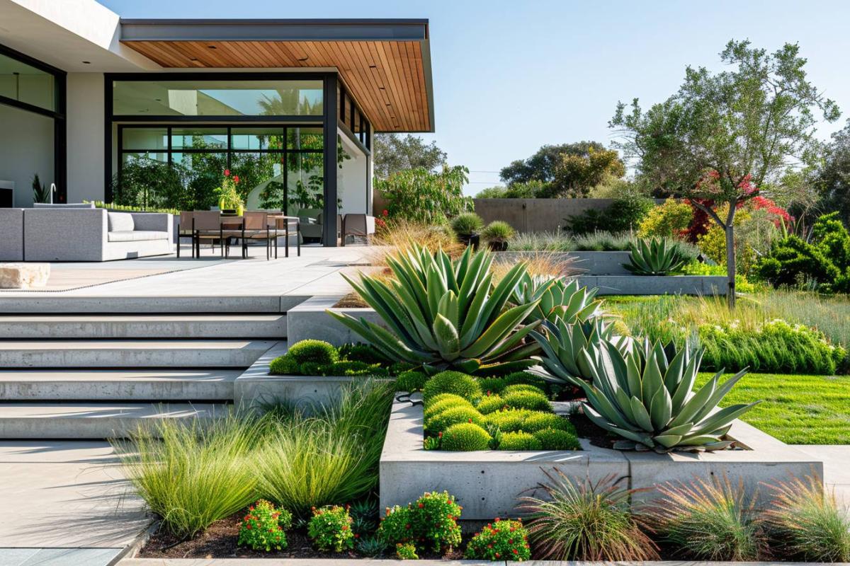 Comment aménager un jardin contemporain : astuces et idées pour un espace moderne et élégant