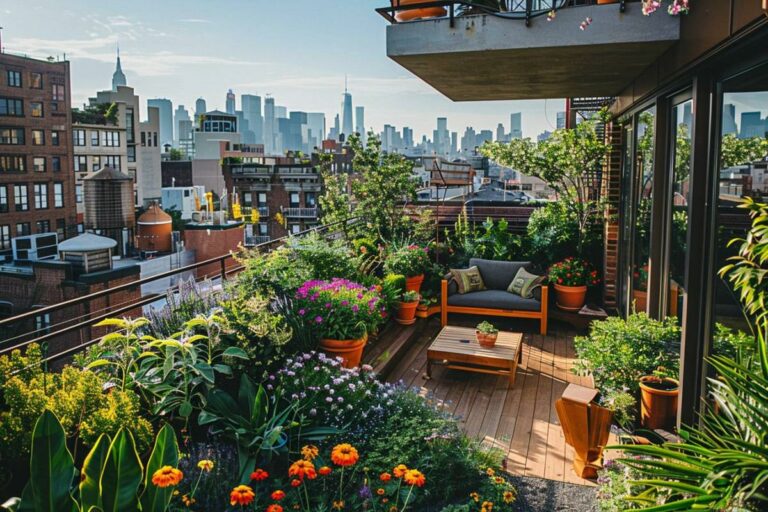 Créer un jardin sur terrasse : conseils et idées d'aménagement verdoyant