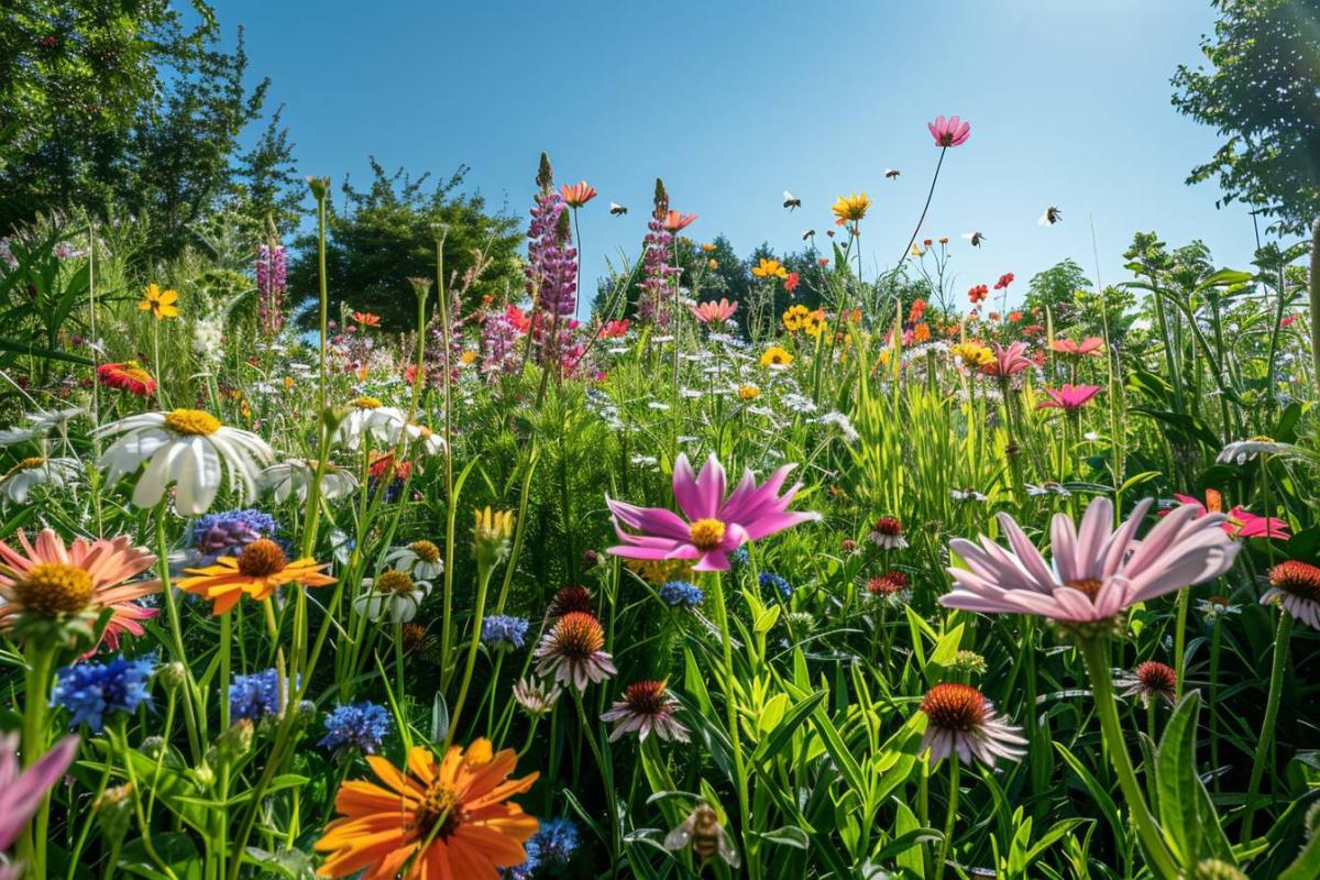 Comment créer un jardin de fleurs sauvages facilement et naturellement dans votre espace extérieur