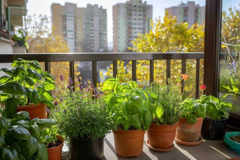 Créer un jardin de plantes aromatiques sur balcon : astuces et conseils pratiques