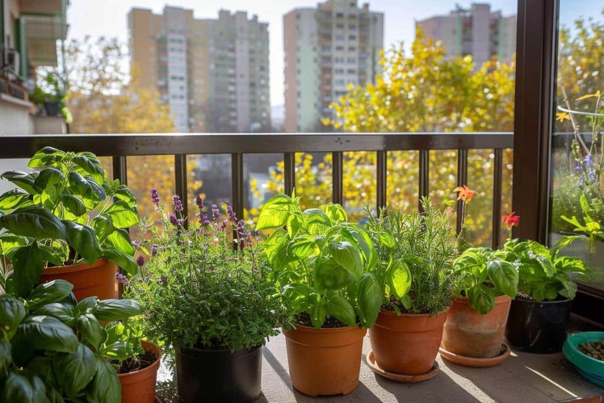 Créer un jardin de plantes aromatiques sur balcon : astuces et conseils pratiques