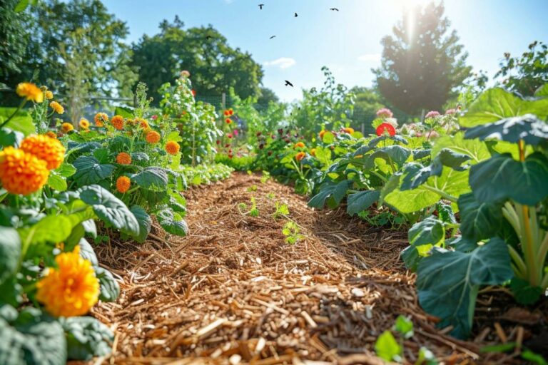 Méthodes de paillage pour un sol fertile : astuces écologiques pour jardinage efficace et durable