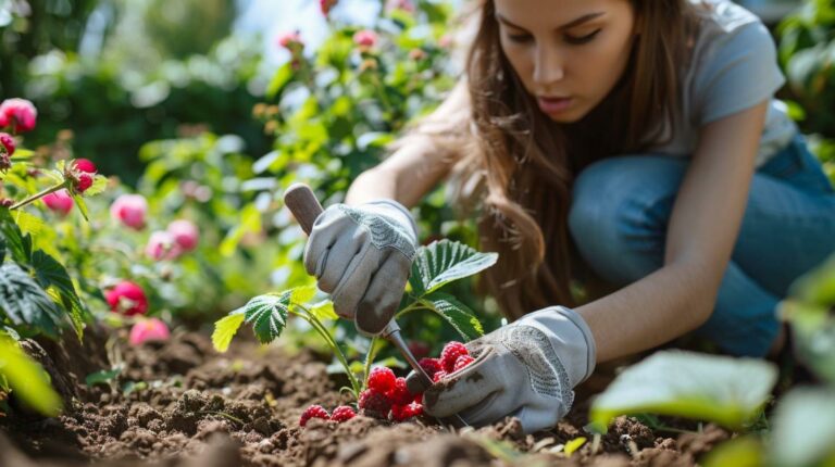 Quand planter le framboisier : guide pour jardinières débutantes