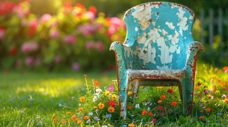 Choisir la bonne peinture pour vos chaises de jardin en plastique