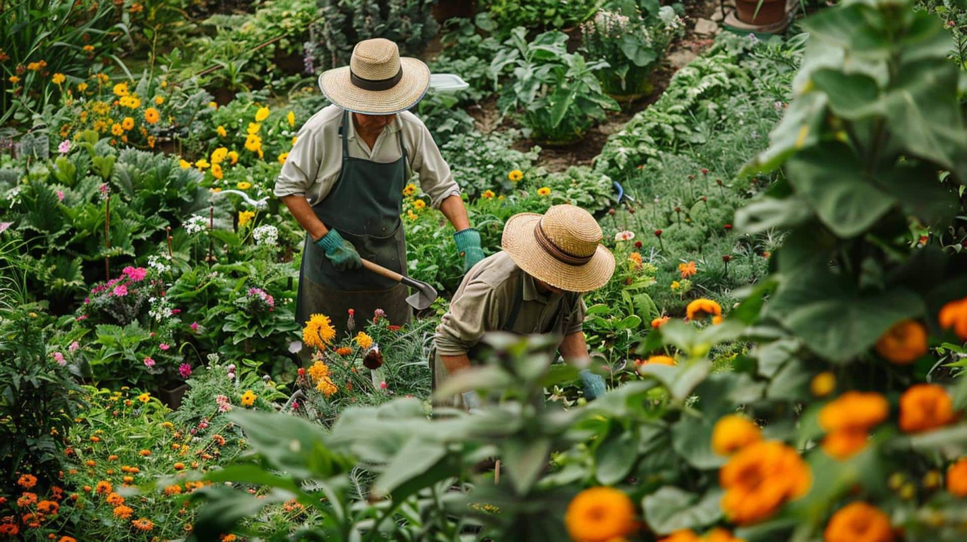 Le jardinier et le paysagiste : deux métiers, une passion