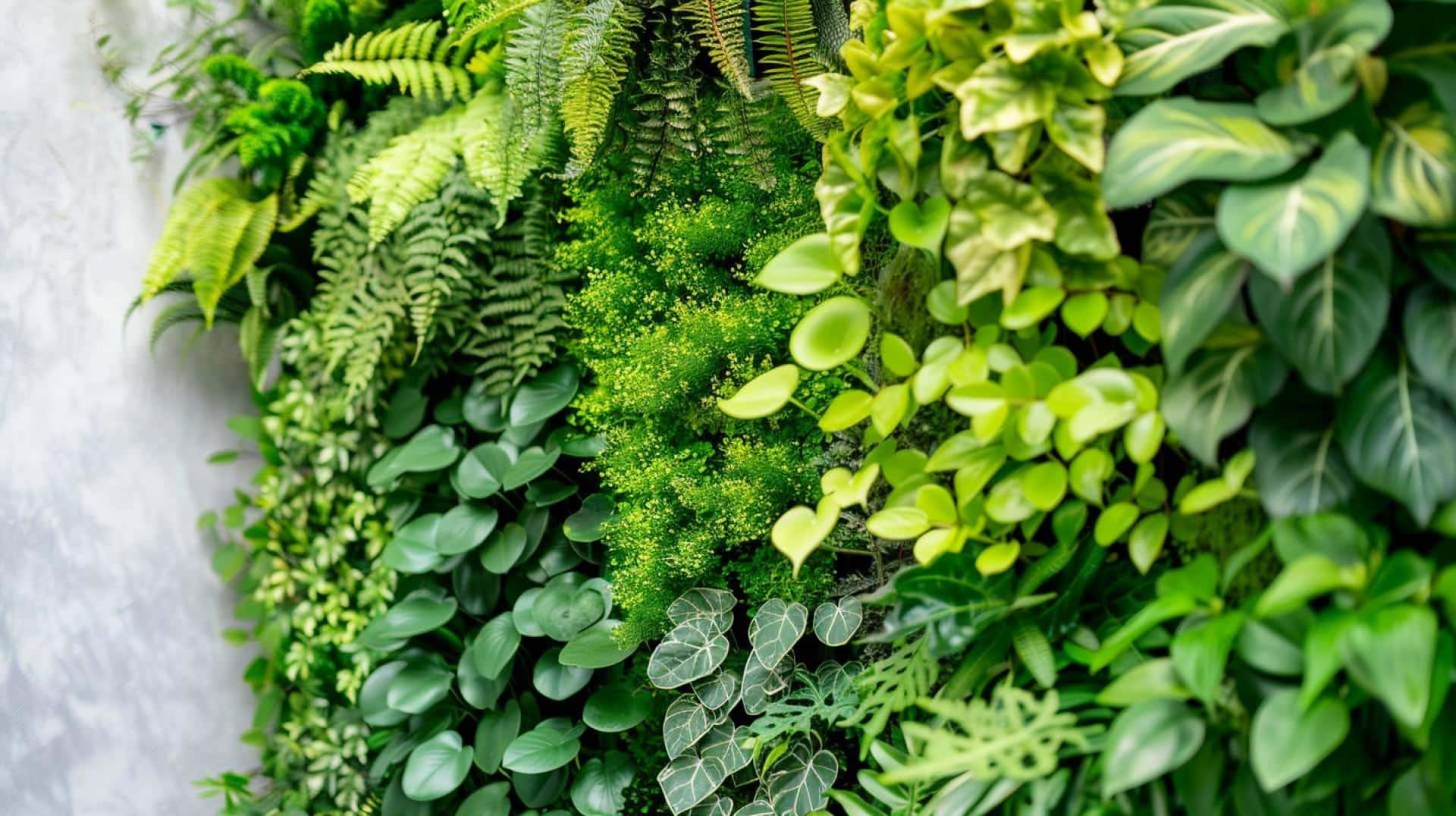 Les bienfaits du jardin vertical