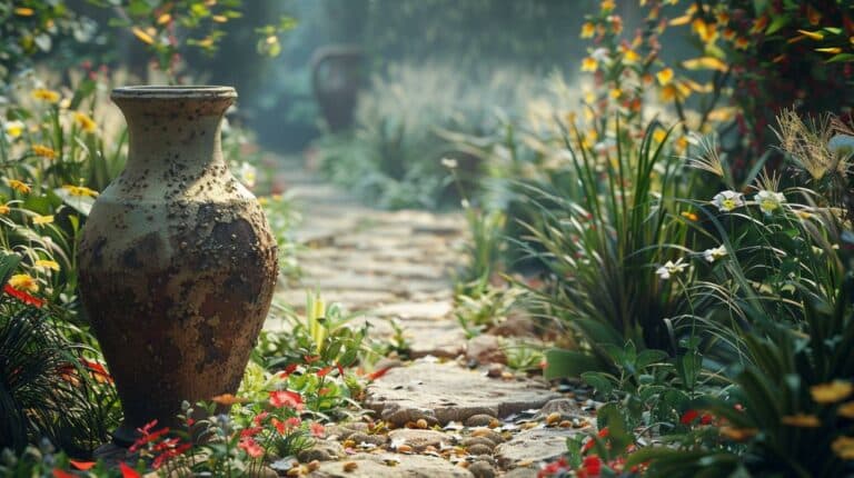Les mystères de l&rsquo;amphore cassée dans le jardin