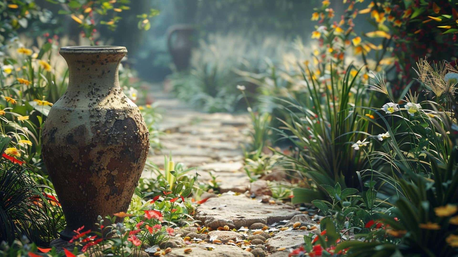Les mystères de l&rsquo;amphore cassée dans le jardin