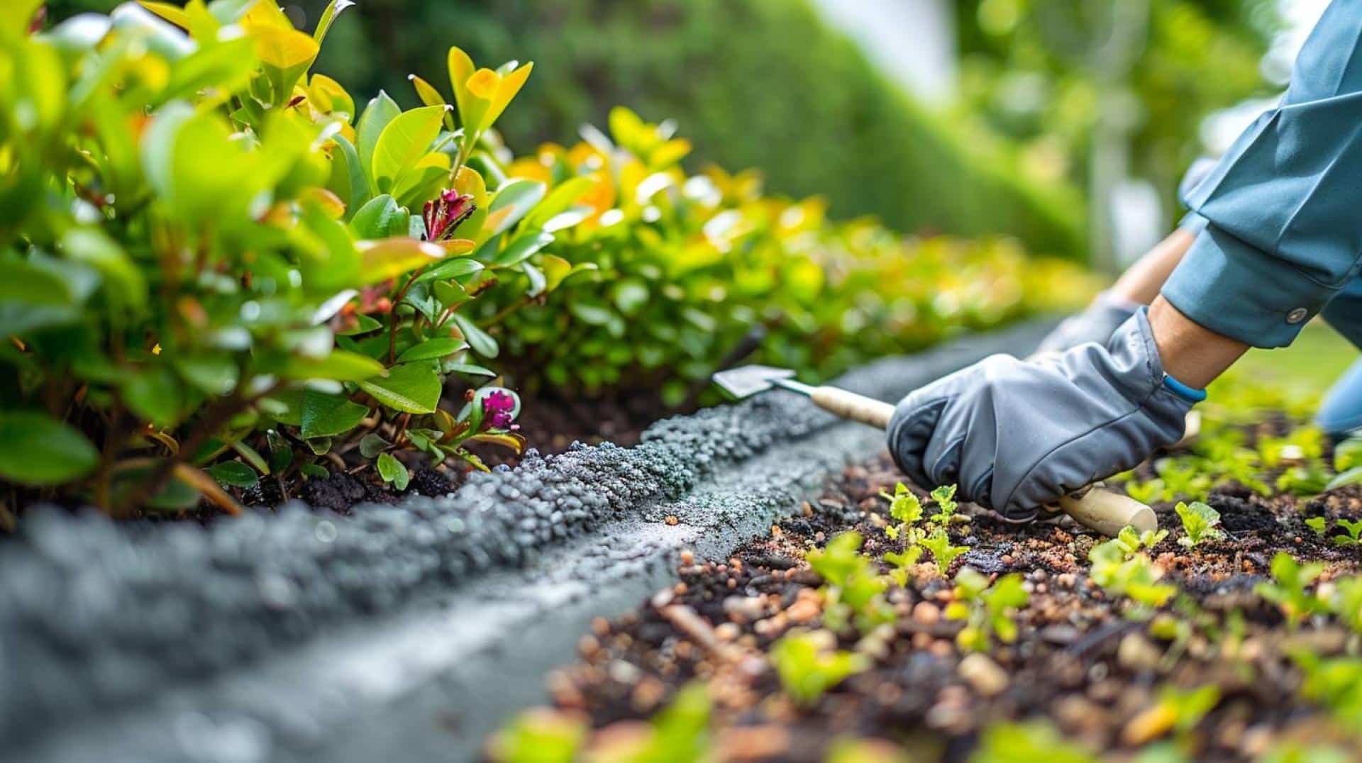 Sceller les bordures de jardin : une nécessité ?