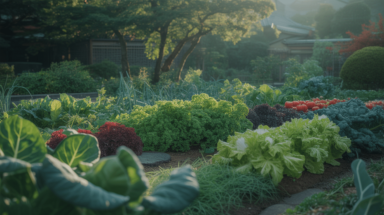 jardin japonais legumes