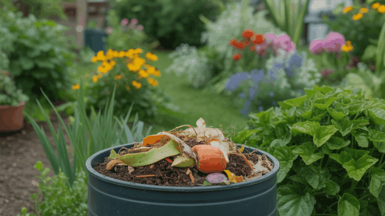 jardin luxuriant compost bin