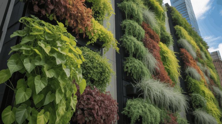 jardin vertical luxuriant