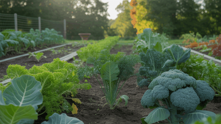 potager automne serenite