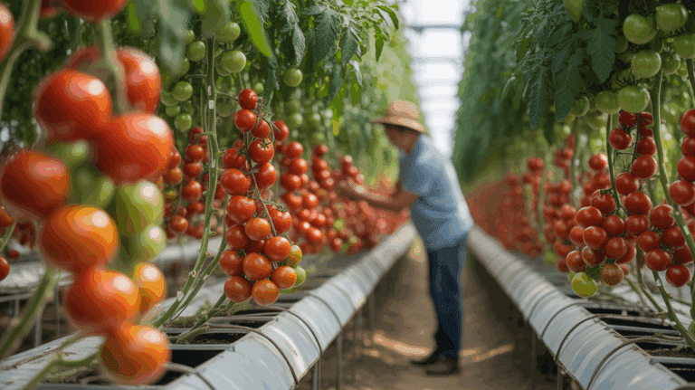 tomates fermier campagne