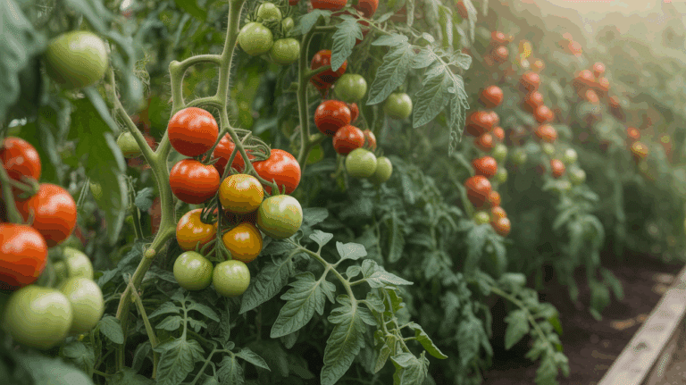 tomates lush jardin